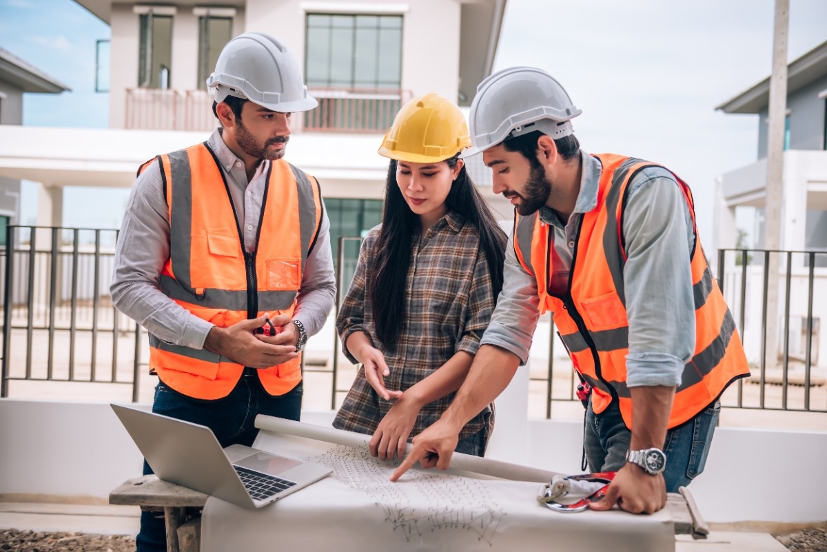 Construction workers